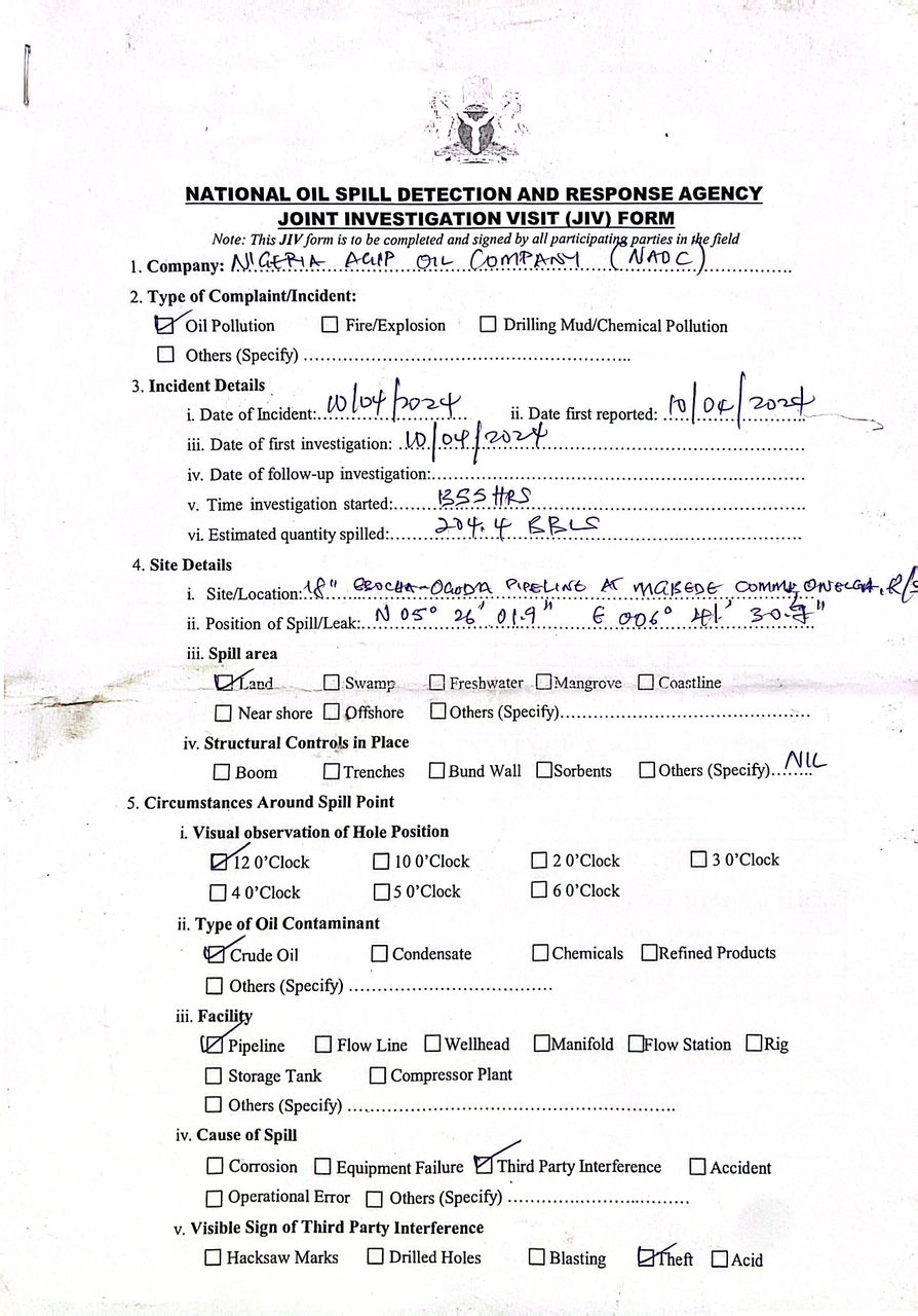 jiv form 1
